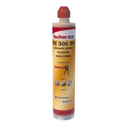 Immagine di RESINA IN CARTUCCIA, POLIESTERE 300 ML, 1 MISCELATORE, PE 300 SF