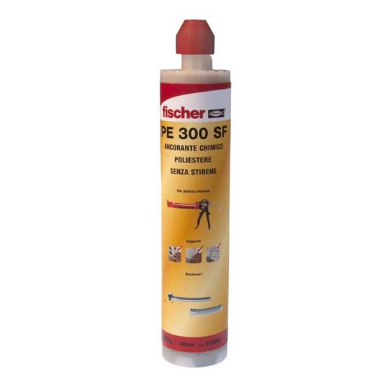 Immagine di RESINA IN CARTUCCIA, POLIESTERE 300 ML, 1 MISCELATORE, PE 300 SF