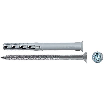 Immagine di TASSELLO PROLUNGATO IN NYLON, CON VITE TSP TORX, SXR 8X100 Z K, 6 PEZZI