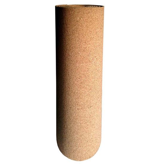 Immagine di ISOLANTE ISOSUGHERO, TERMO-ACUSTICO, IN AGGLOMERATO DI SUGHERO NAT., DENS.180/200 KG/M³, SPESS.2 MM, ROTOLO MT 8XH50 CM