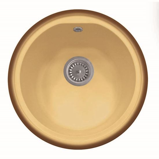 Immagine di LAVELLO TONDO, Ø 43 CM, COLORE TERRA DI FRANCIA