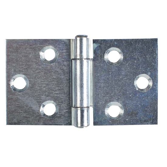 Immagine di 2 CERNIERE ZINCATE RETTANGOLARI, 31X60, 2 PZ