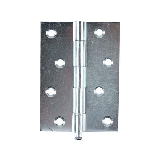 Immagine di 2 CERNIERE SPINA ESTRAIBILE, ZINCATA, 2 PEZZI, 100X70 MM