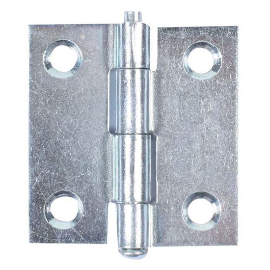 Immagine di CERNIERA SPINA ESTRAIBILE, ZINCATA, 2 PEZZI, 40X35 MM