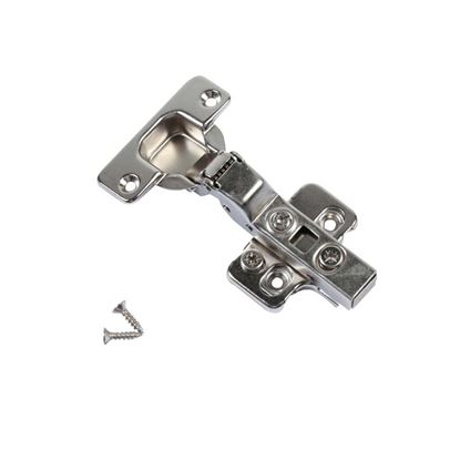 Immagine di CERNIERA AMMORTIZZATA, CON BASETTA, Ø FORO 35 MM, COLLO 0, 2 PEZZI