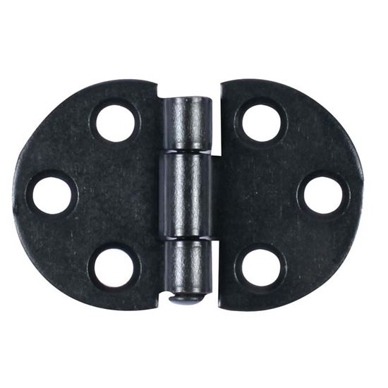 Immagine di 2 CERNIERE A BISCOTTO, 30X45 MM, COLORE NERO