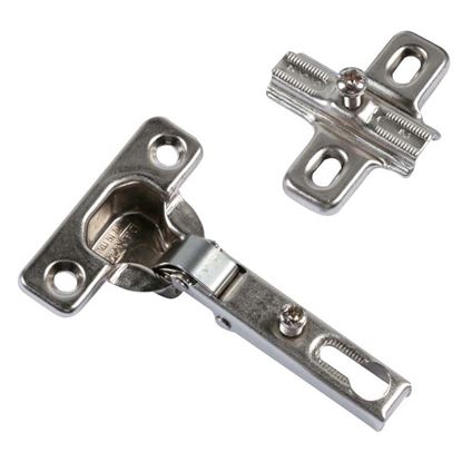 Immagine di CERNIERA A SCATTO, Ø FORO 26 MM, COLLO 0, CON BASETTA, 24 PEZZI