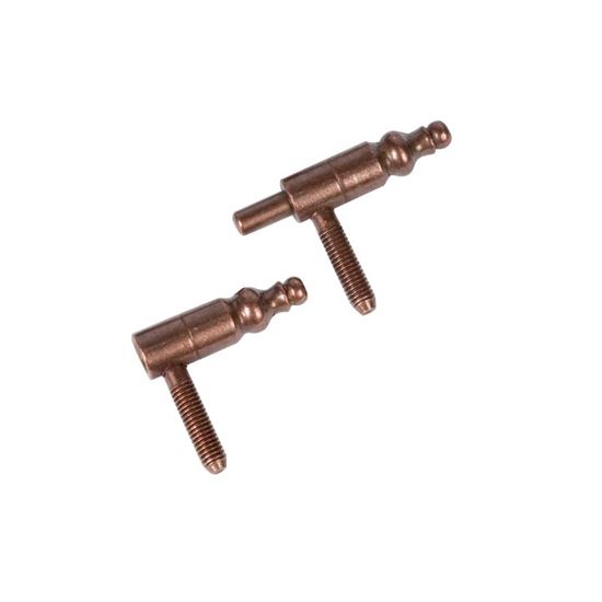 Immagine di CERNIERA ANUBA BAROCCO, Ø 14 MM, FERRO BRONZATO