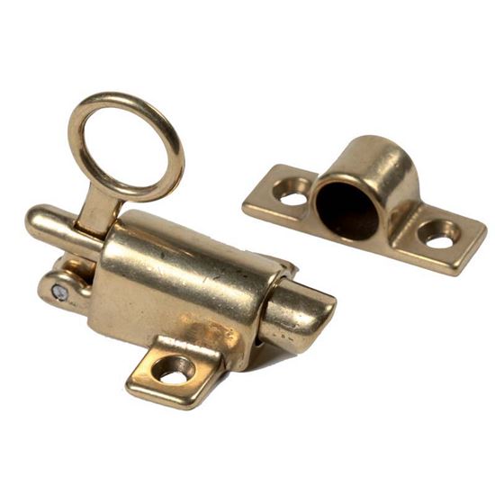 Immagine di CHIUSURA A CRICCHETTO, CON INCONTRO, OTTONE LUCIDO