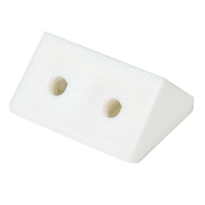 Immagine di GIUNZIONE ANGOLARE, IN PLASTICA, 20X33 MM, 20 PEZZI, COLORE MARRONE