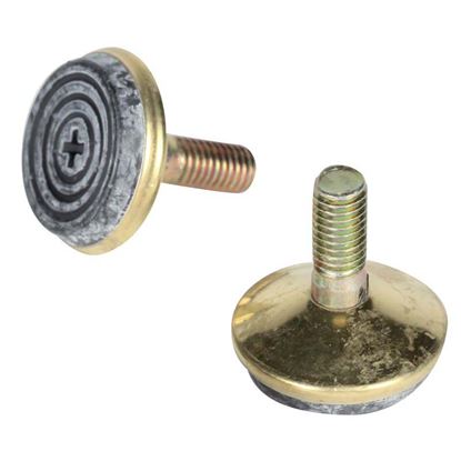 Immagine di 4 PIEDINI REGOLABILI, CON FONDELLO, 4 PEZZI, TROPICALIZZATO, 10MA