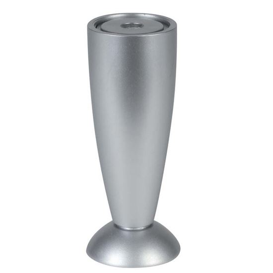 Immagine di PIEDE REGOLABILE, FINITURA ALLUMINIO, ALTEZZA 120 MM