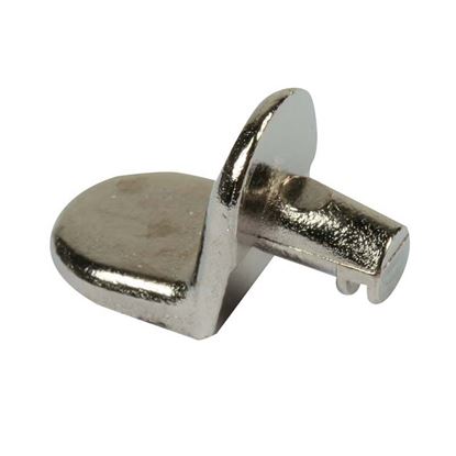 Immagine di REGGIPIANO 1 SPINA, PERNO Ø 5 MM, FINITURA NICHELATA, 36 PEZZI