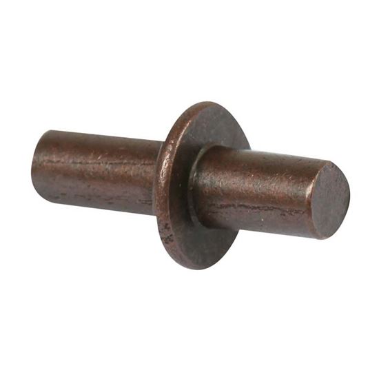 Immagine di REGGIPIANO A SPINA, PERNO Ø 5/5 MM, FINITURA NICHELATA, 36 PEZZI