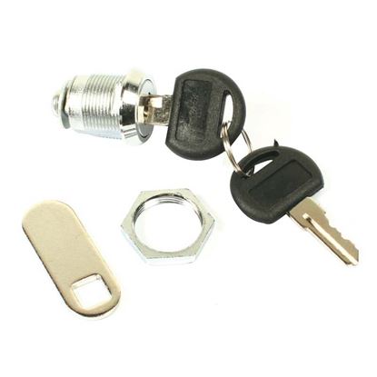 Immagine di SERRATURA A LEVA, FINITURA CROMATA, CILINDRO Ø 19X16