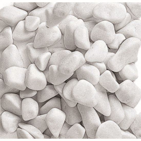 Immagine di CIOTTOLO ZANDOBBIO, BIANCO CARRARA, CONFEZIONE 20 KG, 7/15 MM