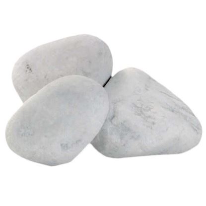 Immagine di CIOTTOLO ZANDOBBIO 100/200 MM, BIANCO CARRARA, RETI 15 KG