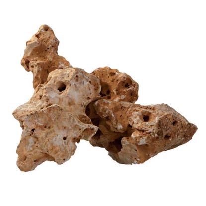 Immagine di TRAVERTINO ZANDOBBIO, ROSA, 100/200 MM, RETI 15 KG