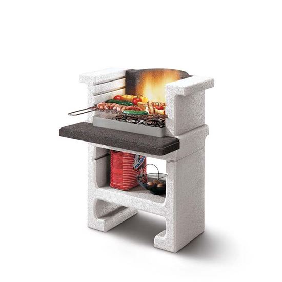 Immagine di BARBECUE BAJKAL SENZA CAPPA A CARBONELLA 77X72X97 CM