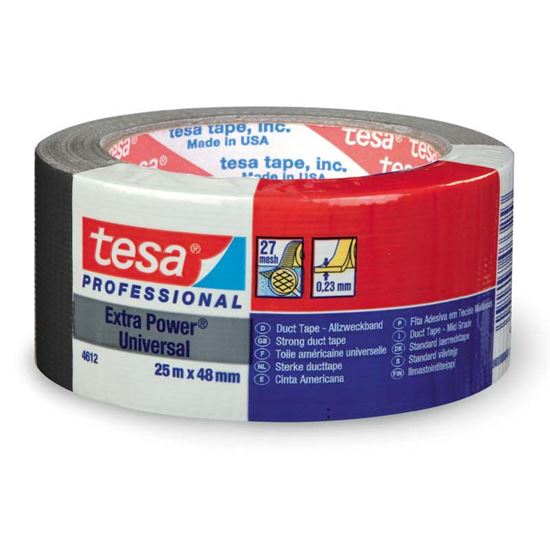 Immagine di NASTRO AMERICANO EXTRA POWER, UNIVERSAL, MT 25X48 MM, COLORE NERO