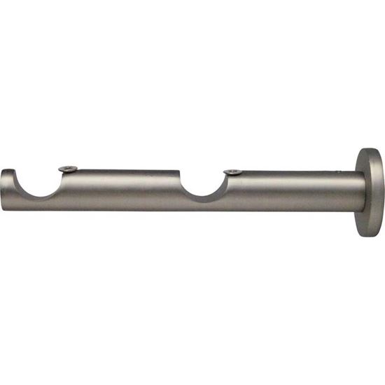 Immagine di SUPPORTO APERTO, EASY CONTEMPORANEO, DOPPIO, Ø MM 20X7,5/14,5 CM, NICKEL