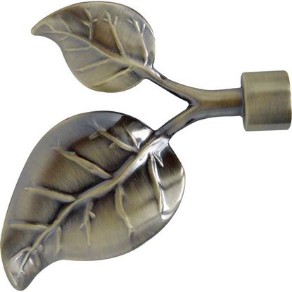 Immagine di TERMINALE CALLA, EASY BASICO, Ø 20 MM, 2 PEZZI, COLORE NERO/ARGENTO