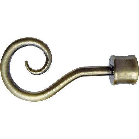 Immagine di TERMINALE VIOLA, EASY BASICO, Ø 20 MM, 2 PEZZI, COLORE NERO/ARGENTO