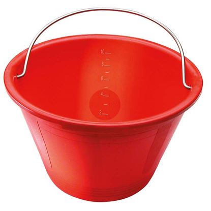 Immagine di SECCHIO AUSTRALIAN, IN PLASTICA, COLORE ROSSO, Ø 360 MM