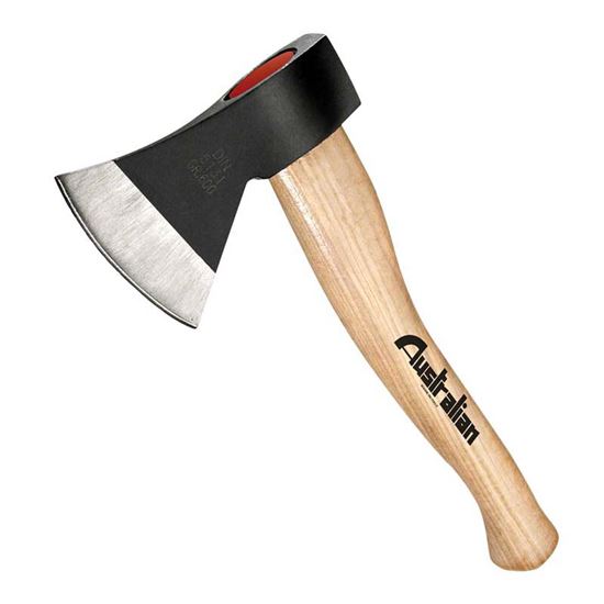 Immagine di ACCETTA AUSTRALIAN, MODELLO TEDESCO, MANICO LEGNO, 600 GR