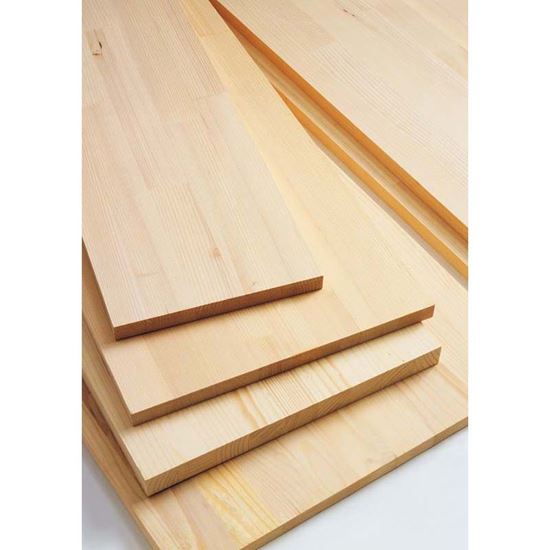 Immagine di TAVOLA LAMELLARE, ABETE, LISTA UNICA 18 MM, 250X60 CM