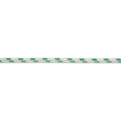 Immagine di TRECCIA MULTIUSO IN POLIESTERE, COLORE BIANCO E VERDE, 14 MM