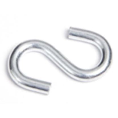 Immagine di GANCI A S ZINCATI, 4 MM, 10 PEZZI