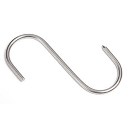 Immagine di GANCI MACELLAIO, INOX AISI 316, 3X80 MM, 2 PEZZI