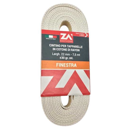 Immagine di CINTINO RAYON, COLORE GRIGIO, 30 GR, 5,5 MT