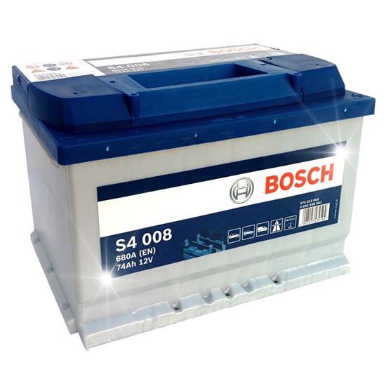 Immagine di BATTERIA AUTO BOSCH, S4-52 AH, SPUNTO 470 A, POLARITÀ DX