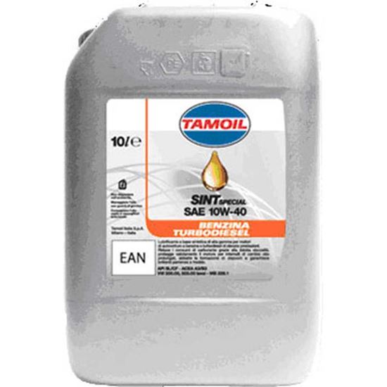 Immagine di OLIO TAMOIL, SINT, SAE 10W-40, LUBRIFICANTE SEMISINTETICO, PER MOTORI A BENZINA E TURBODIESEL, 10 LT