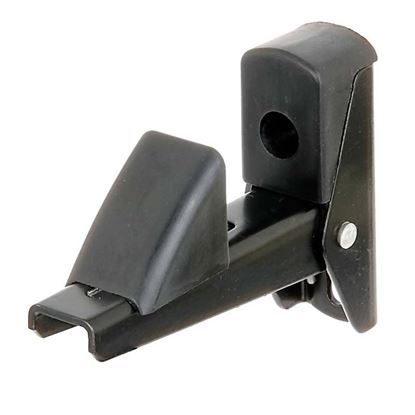 Immagine di FERMO PER CANCELLO/PORTE, IN ALLUMINIO, COLORE NERO