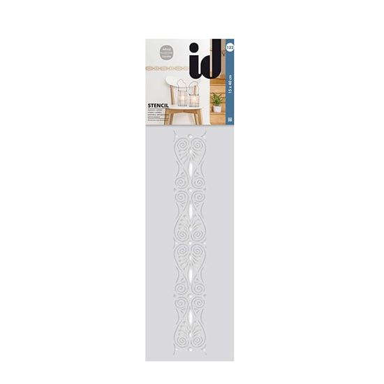 Immagine di STENCIL BORDO, 150X400MM, N°122 ORNAMENTI GRECI