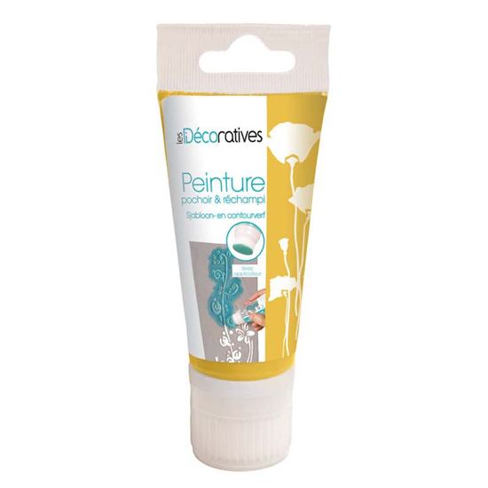 Immagine di COLORE ACRILICO, DENSO, IDEALE PER STENCIL, 50 ML, COLORE FUCSHIA