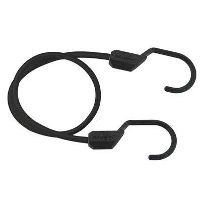 Immagine di CORDA ELASTICA FERMABAGAGLI, GIANT HOOK™, GANCIO IN ACCIAIO RIVESTITO IN PVC RESISTENTE FINO A 65 KG, Ø MM 8X80 CM
