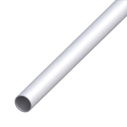 Immagine di TUBO TONDO ALLUMINIO ARGENTO, MM 10X2 MT