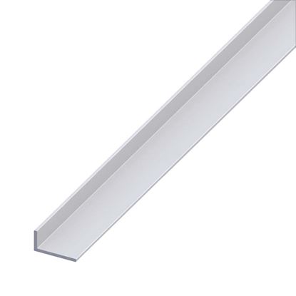 Immagine di ANGOLARE ALLUMINIO ARGENTO, 20X10X1,5 MM, 2 MT