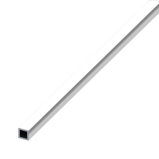 Immagine di TUBO QUADRATO, ALLUMINIO BRILLANTE, 10X10 MM, 1 MT