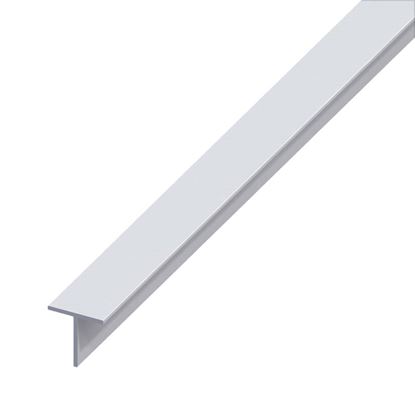 Immagine di PROFILO A T, ALLUMINIO ARGENTO, 15X15X1,5 MM, 1 MT