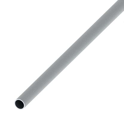 Immagine di TUBO TONDO ALLUMINIO INOX SPAZZOLATO, 12 MM, 1,0 MT