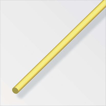Immagine di BARRA TONDA OTTONE, MM 4X1 MT