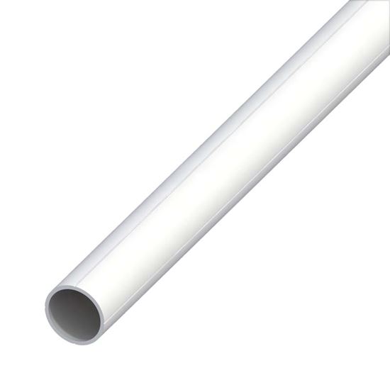 Immagine di TUBO TONDO, PVC, COLORE BIANCO, 15,5X1 MM, 1 MT