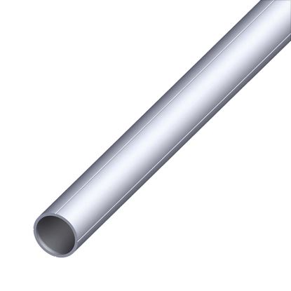 Immagine di TUBO TONDO, ALLUMINIO NATURALE, 23,5X1,5 MM, 1 MT