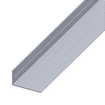Immagine di ANGOLARE, ALLUMINIO NATURALE, 29,5X53,6 MM, 1 MT