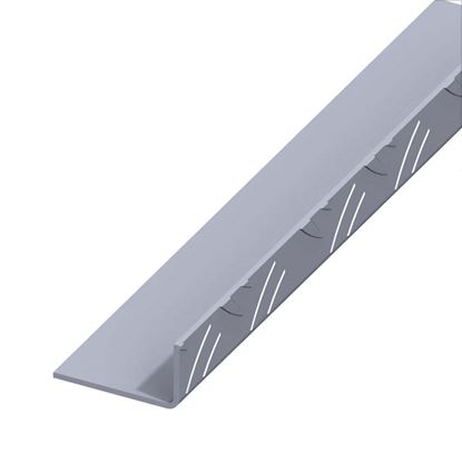 Immagine di ANGOLARE MANDORLATO, ALLUMINIO NATURALE, 29,5X53,5 MM, 1 MT